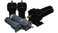 Standard Permanent Magnet DC Motors with Gearboxes