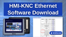 HMI-KNC Ethernet Program Download Tutorial