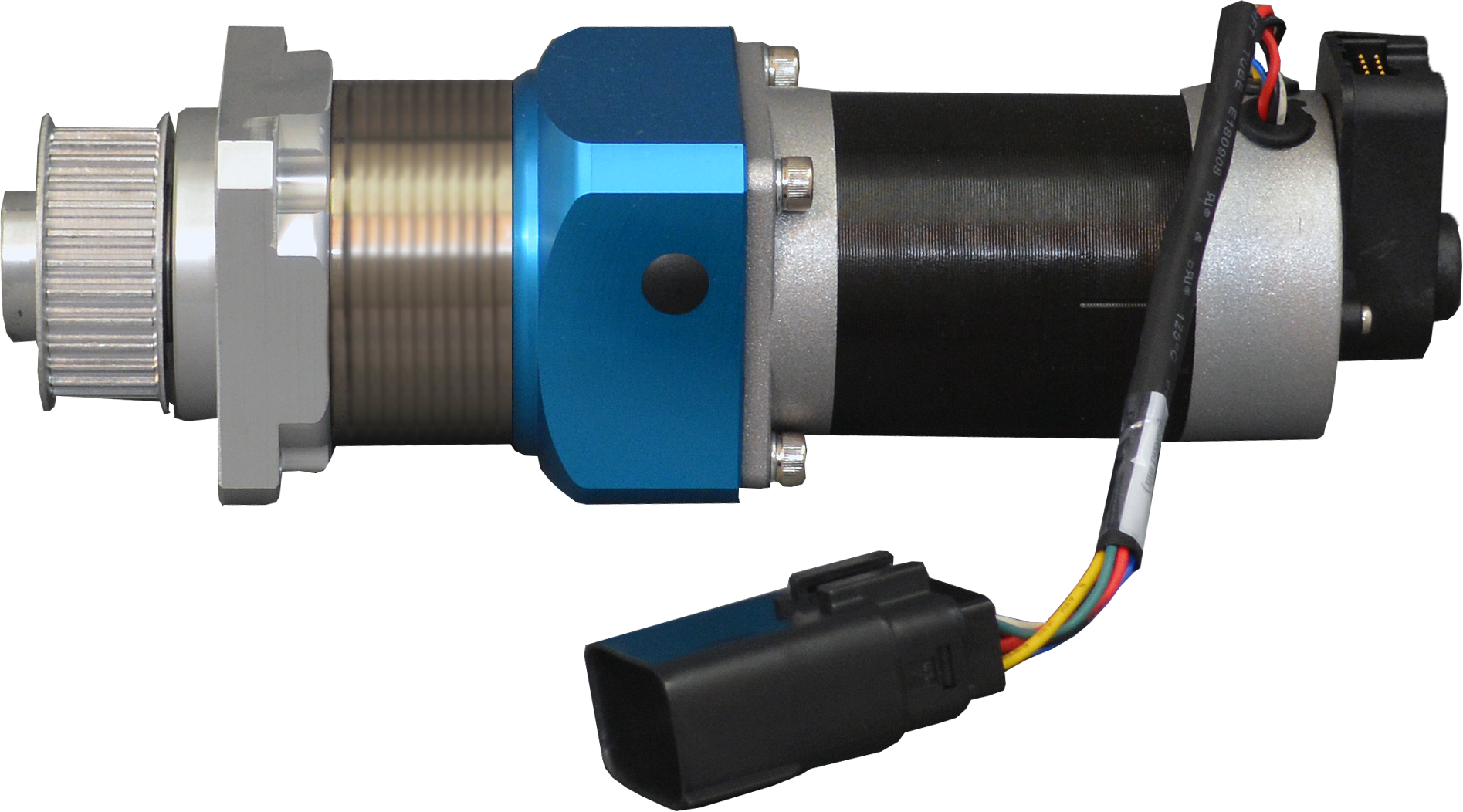 motor-gearbox-pulley-encoder-connector-assembly