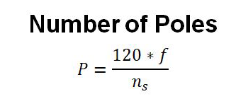 number-of-poles-formula